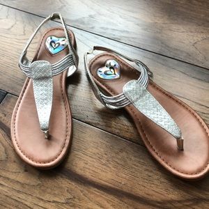 Justice girls sandals.
